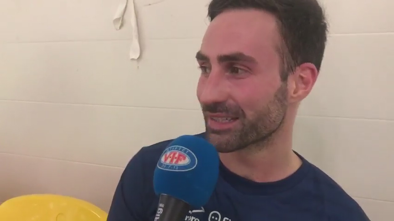 Lekven etter de første 45 minuttene mot Mjøndalen